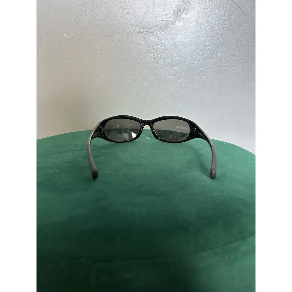 Harley Davidson GM10183 Matte Black Wrap Plastic Sunglasses Metal Logo On Frame